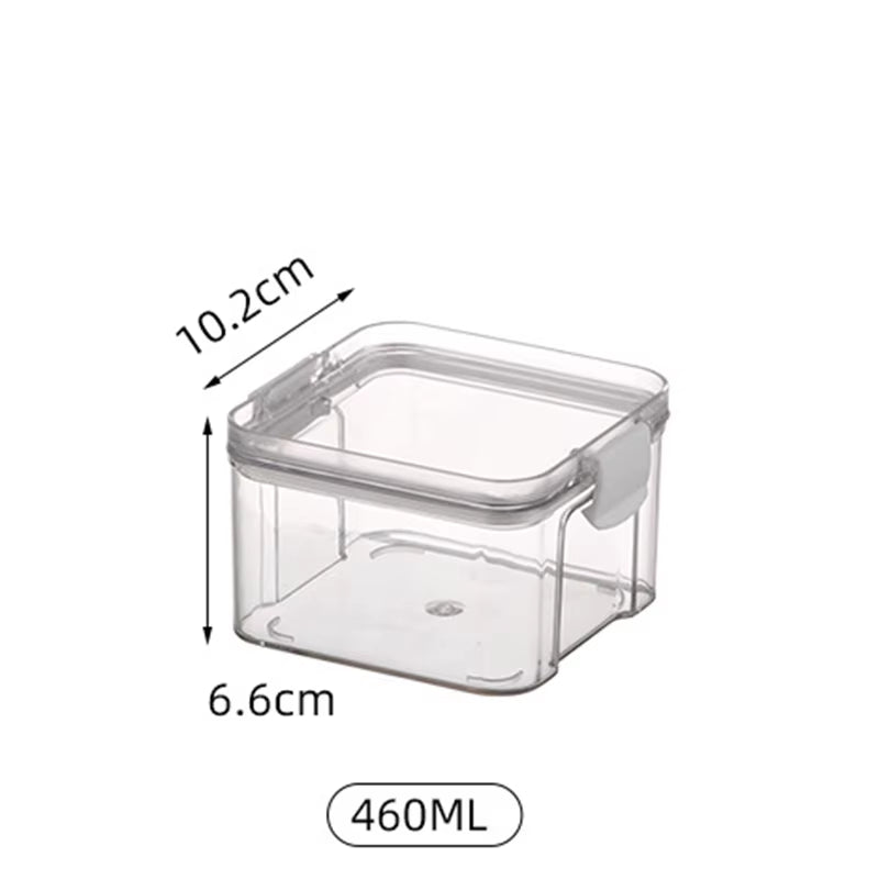 1PC Grain Jar Kitchen Sealed Container Food Fresh-Keeping Box Refrigerator Organize Waterproof Durable Sealed Jar Large Capacity