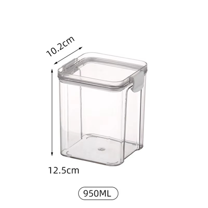 1PC Grain Jar Kitchen Sealed Container Food Fresh-Keeping Box Refrigerator Organize Waterproof Durable Sealed Jar Large Capacity
