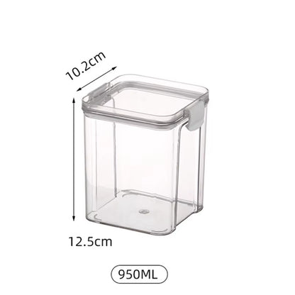 1PC Grain Jar Kitchen Sealed Container Food Fresh-Keeping Box Refrigerator Organize Waterproof Durable Sealed Jar Large Capacity