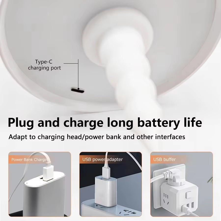 Modern Wireless Bottle Table Lamp Touch Control of 3 Colors and Stepless Dimming Night Lamp for Wine Bottles Decor Desk Lights