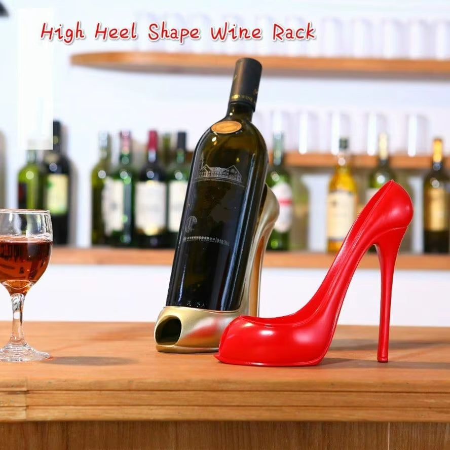 Creative Resin High Heels Wine Rack Decoration European High Heels Wine Rack Home Decoration Wine Cabinet Accessories Wine Rack