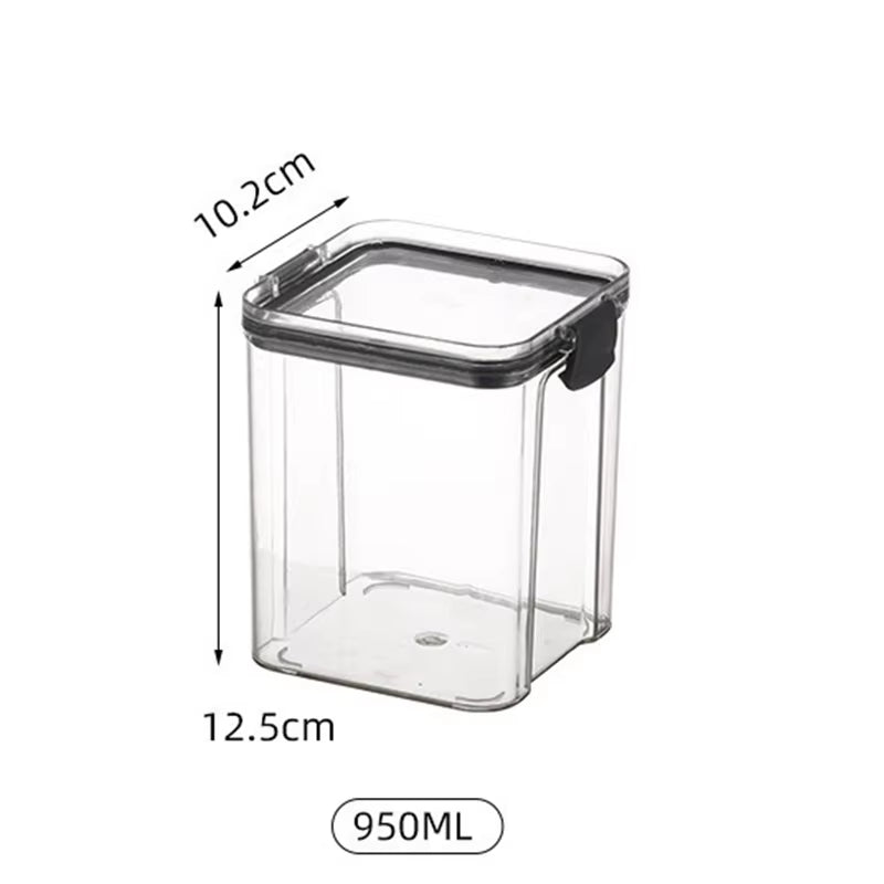 1PC Grain Jar Kitchen Sealed Container Food Fresh-Keeping Box Refrigerator Organize Waterproof Durable Sealed Jar Large Capacity